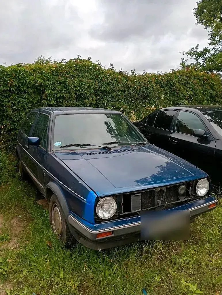 Gebraucht VW Golf II 90 PS (66 kW) 1987 Blau Kleinwagen