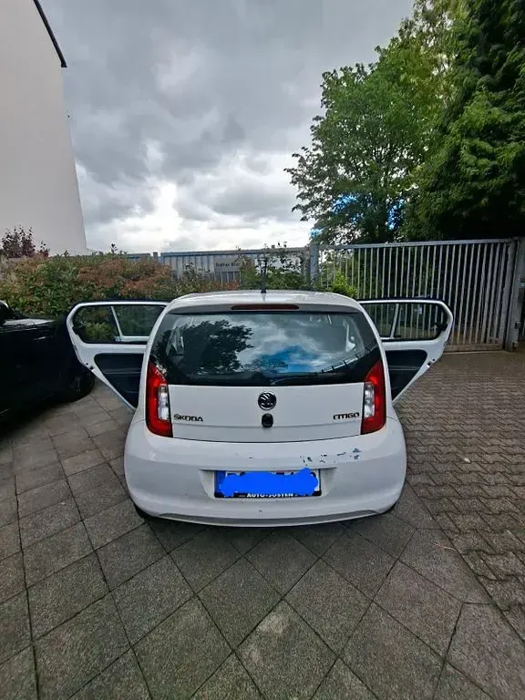 Gebraucht Skoda Citigo Ambition 60 PS (44 kW) 2015 Weiß Kleinwagen