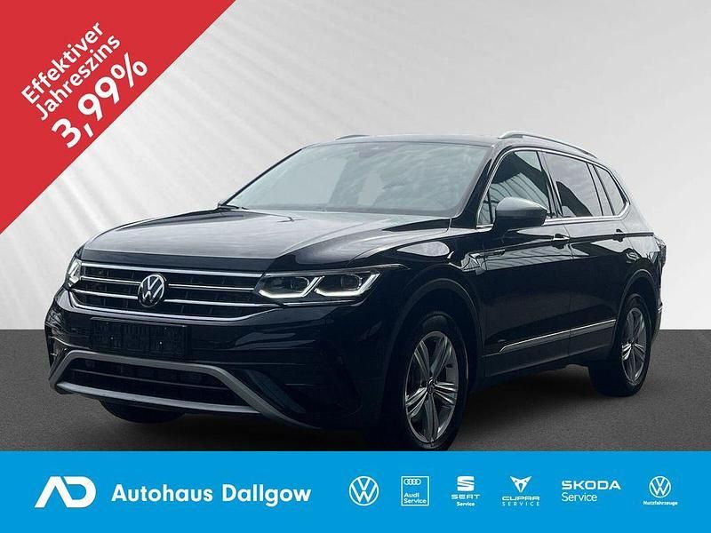 Schwarz Gebraucht 2024 VW Tiguan Allspace Elegance SUV | 49.900 € - Bild 1/4