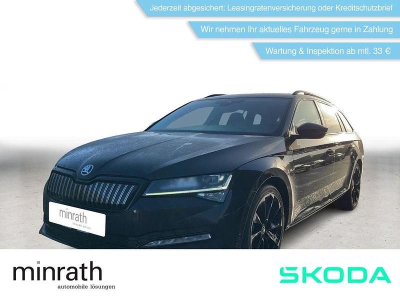 Gebraucht Skoda Superb SportLine 156 PS (114 kW) 2021 Schwarz Kombi