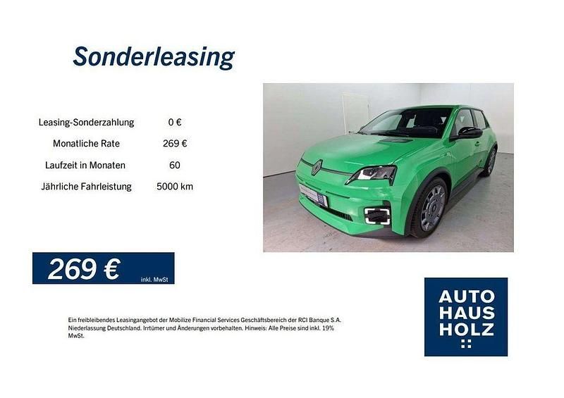 Grün Neu 2025 Renault R5 Evolution Kleinwagen | 27.990 € (Fairer Preis) - Bild 1/4