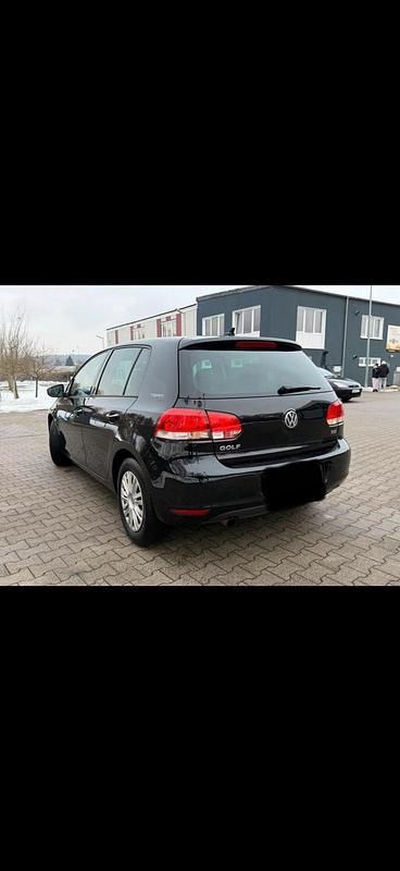Gebraucht VW Golf VI 2010 Schwarz Kleinwagen