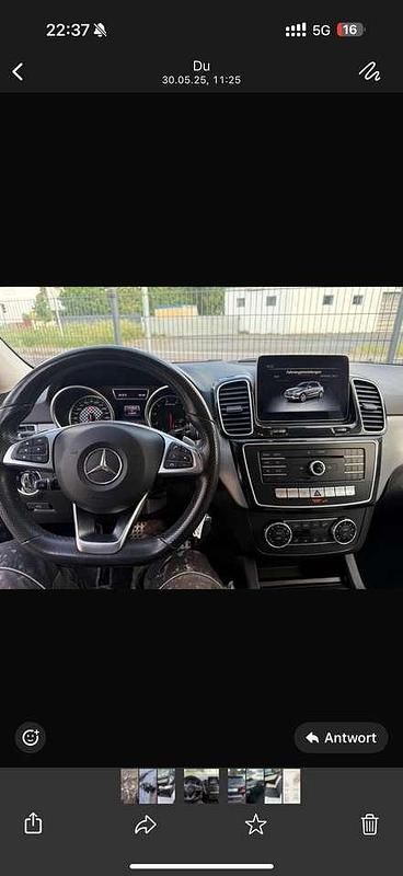 Schwarz Gebraucht 2018 Mercedes GLE43 AMG AMG SUV | 45.600 € (Teuer) - Bild 1/4