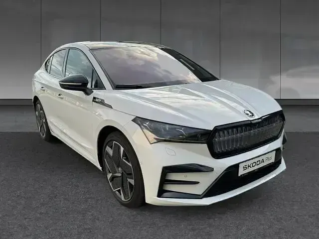 Gebraucht Skoda Enyaq iV RS 219 kW (299 PS) 2022 Weiß SUV