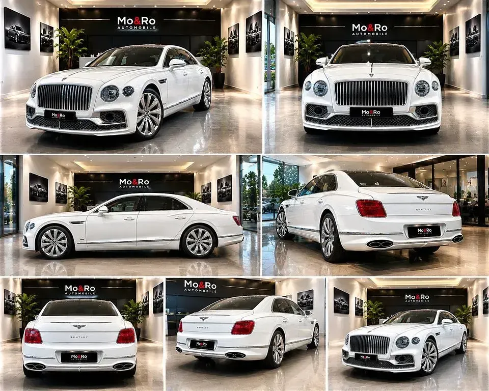 Gebraucht Bentley Flying Spur 551 PS (405 kW) 2022 Weiß Limousine