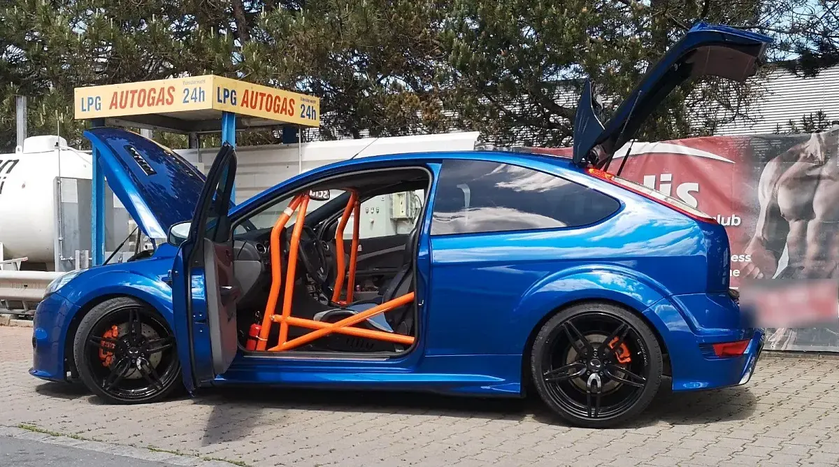 Gebraucht Ford Focus Performance Edition 390 PS (286 kW) 2009 Blau Limousine