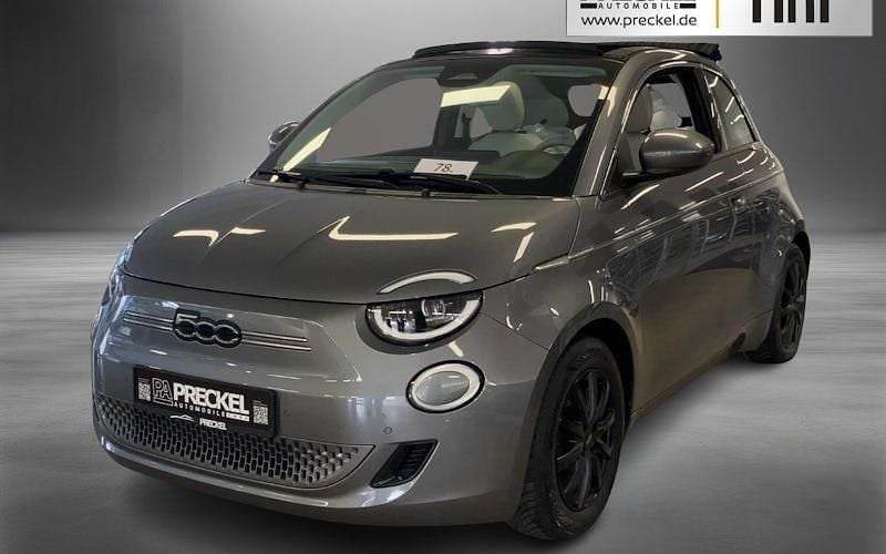 Grau Gebraucht 2022 Fiat 500e La Prima Cabrio | 19.470 € (Guter Preis) - Bild 1/4