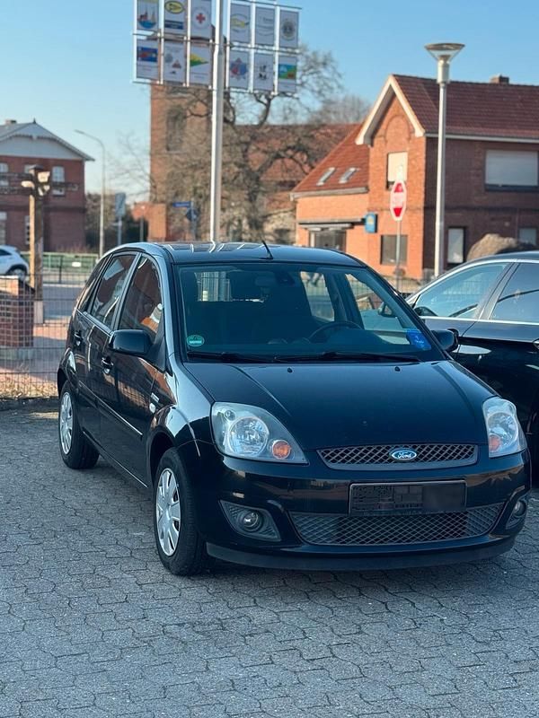 Gebraucht Ford Fiesta 70 PS (51 kW) 2008 Schwarz Kleinwagen