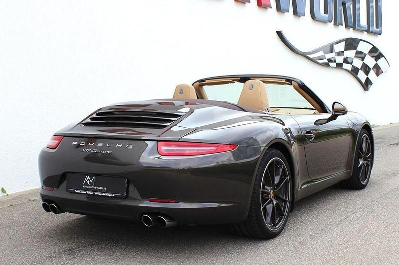 Gebraucht Porsche 911 Carrera Cabriolet 349 PS (256 kW) 2014 Anthrazitbraunmetallic (metallic) Cabrio