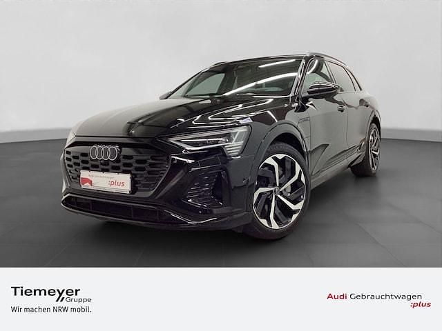 Mythosschwarz metallic Gebraucht 2024 Audi Q8 e-tron S-Line SUV | 58.240 € (Etwas zu teuer) - Bild 1/4