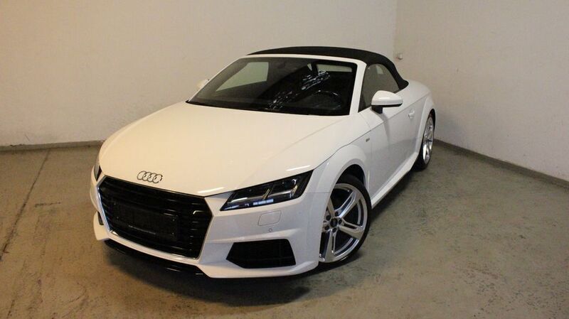 Weiß Gebraucht 2015 Audi TT Roadster S-Line Cabrio | 19.490 € (Fairer Preis) - Bild 1/4