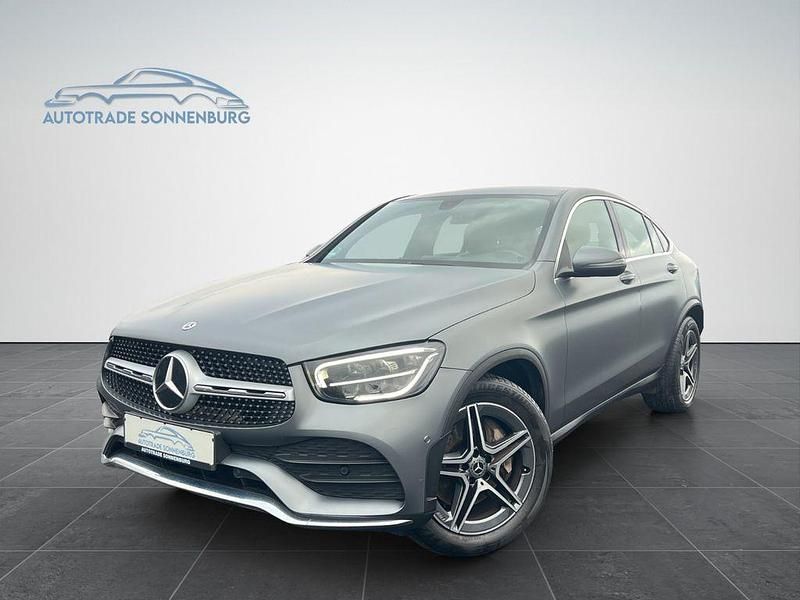 Grau Gebraucht 2020 Mercedes GLC220 AMG Coupé | 36.990 € (Fairer Preis) - Bild 1/4