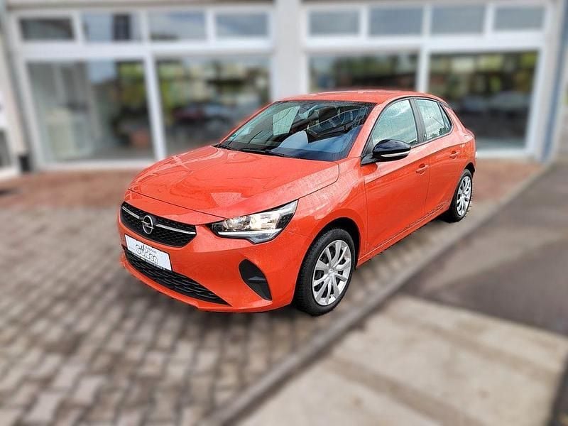 Orange Gebraucht 2021 Opel Corsa-e Edition Kleinwagen | 12.490 € (Superpreis) - Bild 1/4