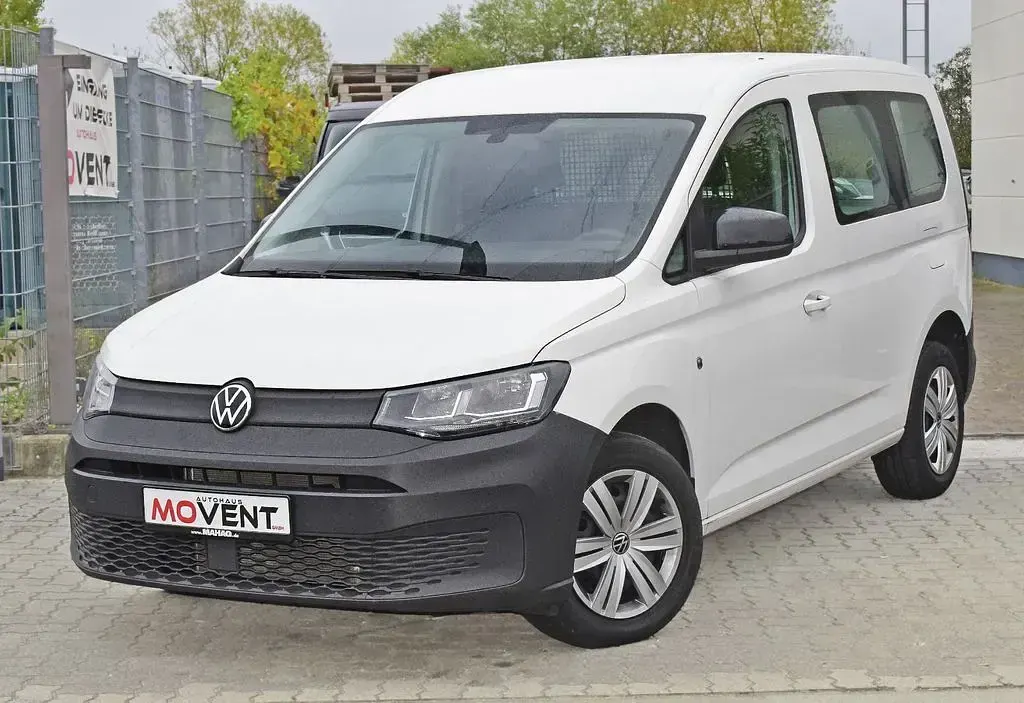 Gebraucht VW Caddy 114 PS (83 kW) 2022 Weiß Van / Kleinbus