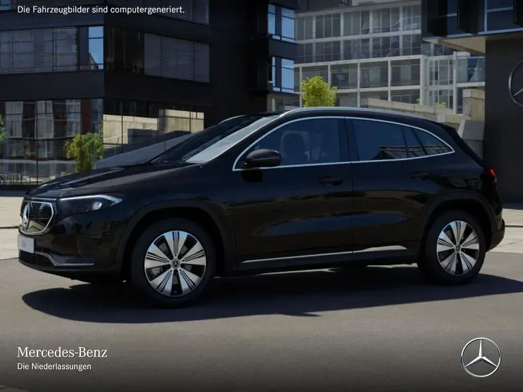 Second-hand Mercedes EQA250 Progressive 139 kW (190 CP) 2023 Negru SUV