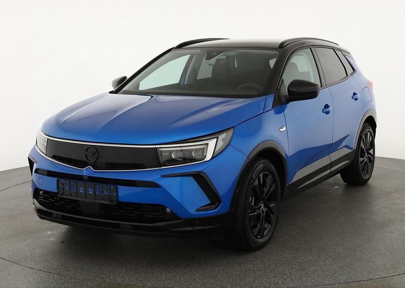 Kobalt blau metallic Gebraucht 2023 Opel Grandland X GS Line SUV | 31.495 € - Bild 1/4
