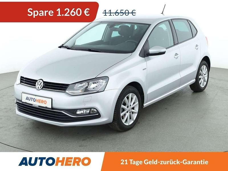 Silber Gebraucht 2015 VW Polo LOUNGE Kleinwagen | 10.390 € (Fairer Preis) - Bild 1/3