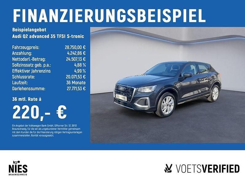 Gebraucht Audi Q2 Advanced Plus 150 PS (110 kW) 2025 Manhattangrau metallic SUV