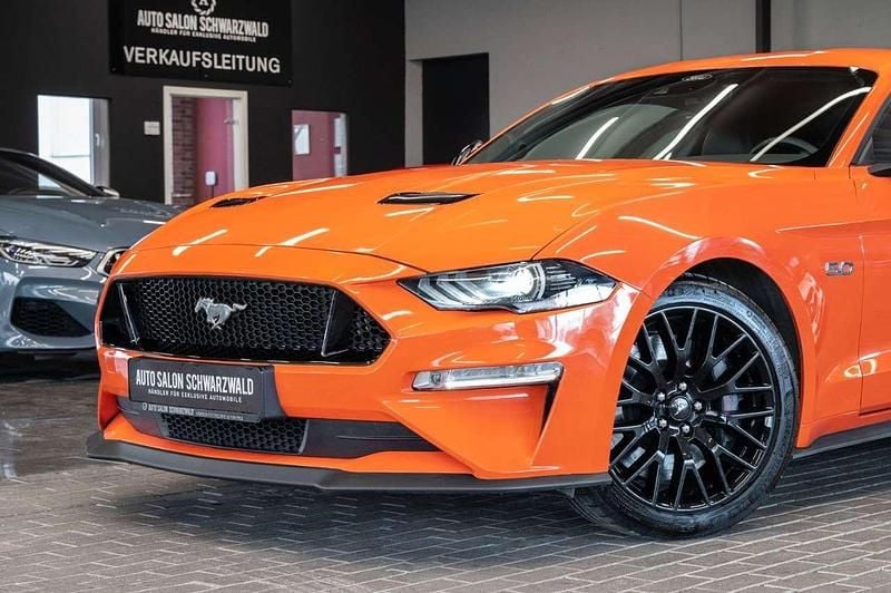 Gebraucht Ford Mustang GT 450 PS (330 kW) 2022 Iridiumschwarz metallic Coupé