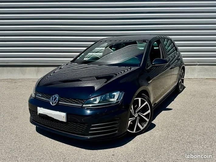 Schwarz Gebraucht 2015 VW Golf VII GTD Limousine | 10.800 € (Fairer Preis) - Bild 1/4