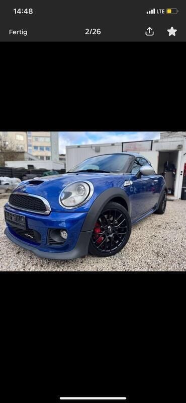 Blau Gebraucht 2011 Mini John Cooper Works Coupé Coupé | 7.700 € (Superpreis) - Bild 1/4