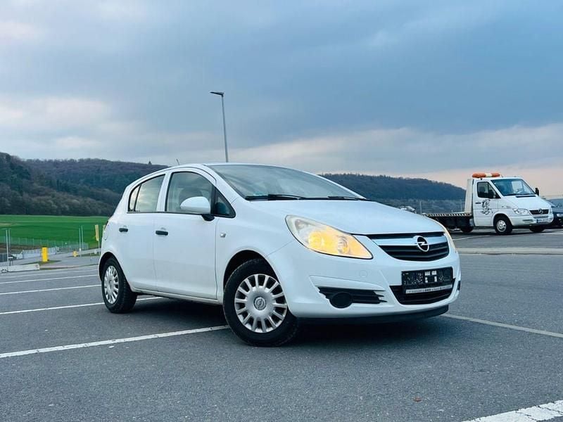 Gebraucht Opel Corsa Selection 60 PS (44 kW) 2009 Weiß Kleinwagen