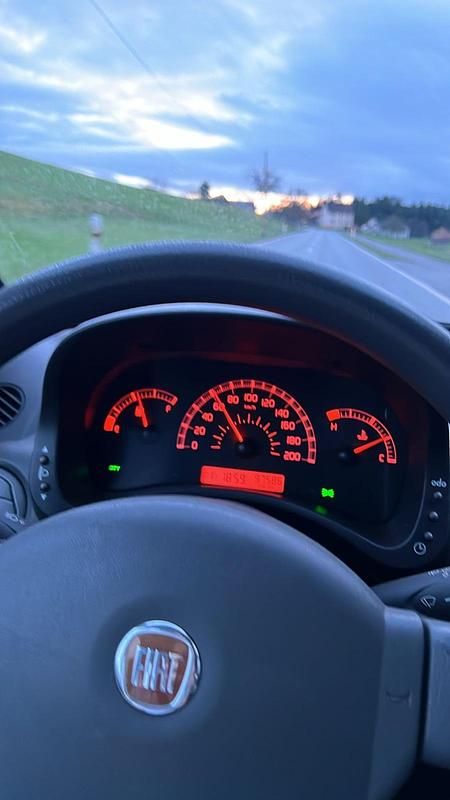 Gebraucht Fiat Panda 2008 Rot Kleinwagen