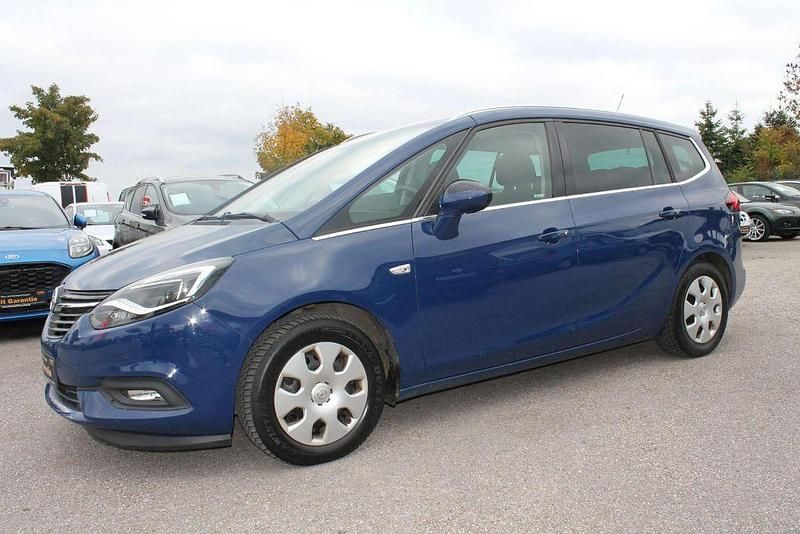 Blau Gebraucht 2018 Opel Zafira Van / Kleinbus | 6.990 € (Guter Preis) - Bild 1/4