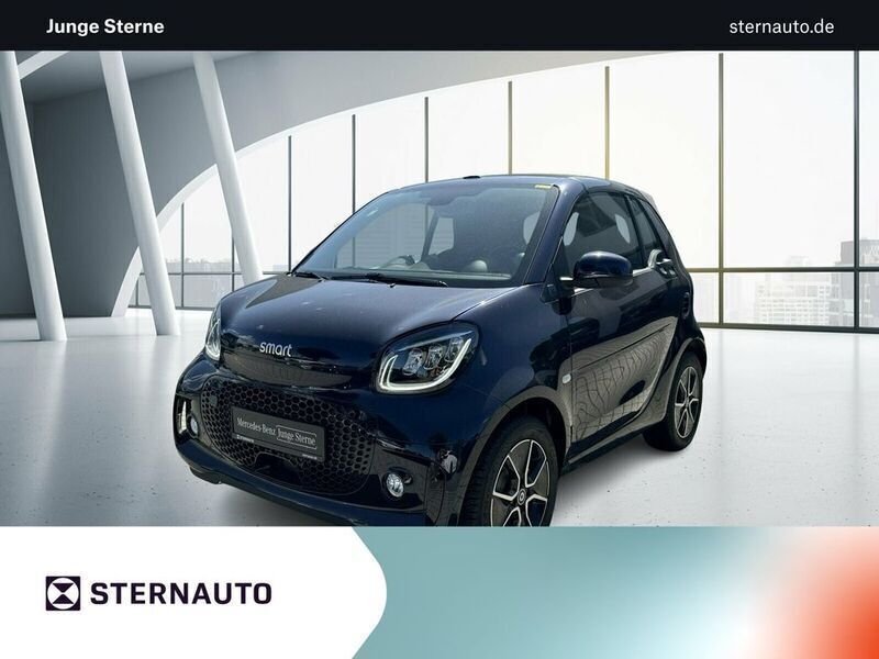 Blau Gebraucht 2024 Smart ForTwo Electric Drive Exclusive Cabrio | 17.374 € (Fairer Preis) - Bild 1/4