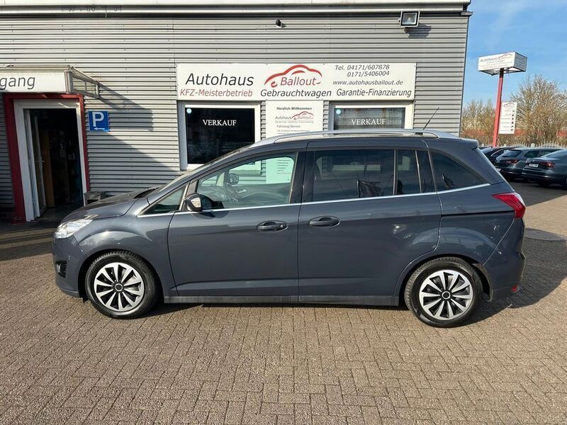 Grau Gebraucht 2012 Ford Grand C-Max Titanium Van / Kleinbus | 9.450 € (Teuer) - Bild 1/4