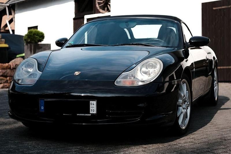 Gebraucht Porsche Boxster 228 PS (167 kW) 2002 Schwarz Cabrio