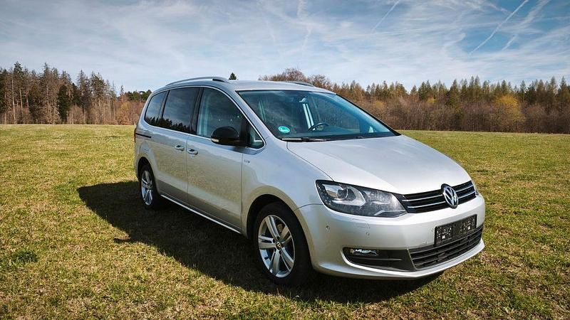Gebraucht VW Sharan Match 170 PS (125 kW) 2012 Silber Van / Kleinbus
