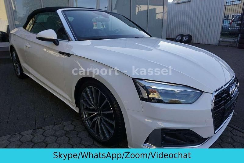 Weiß Gebraucht 2022 Audi A5 Cabriolet Cabrio | 39.999 € (Fairer Preis) - Bild 1/4