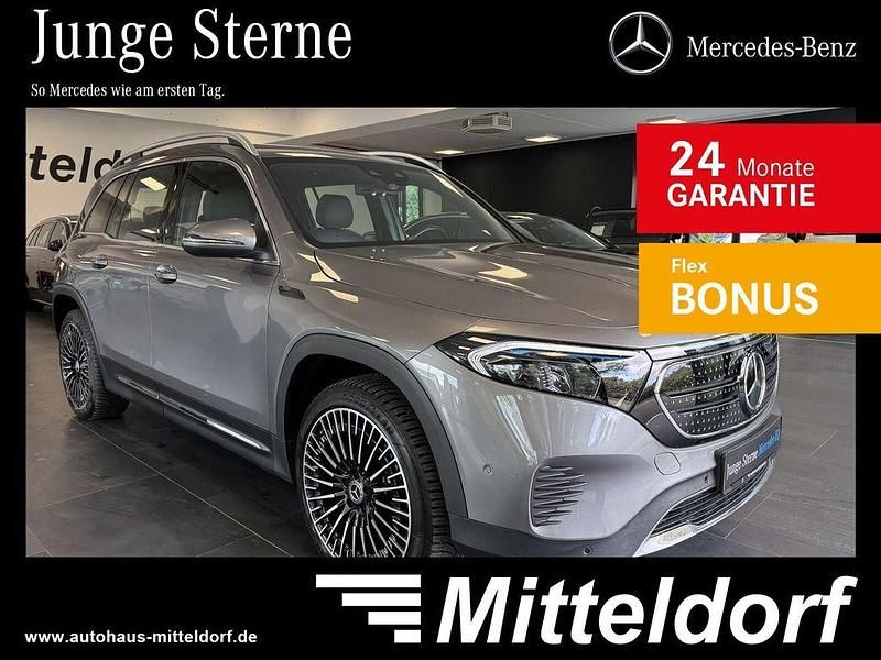 Grau Gebraucht 2021 Mercedes EQB350 Electric Art SUV | 35.980 € (Fairer Preis) - Bild 1/4