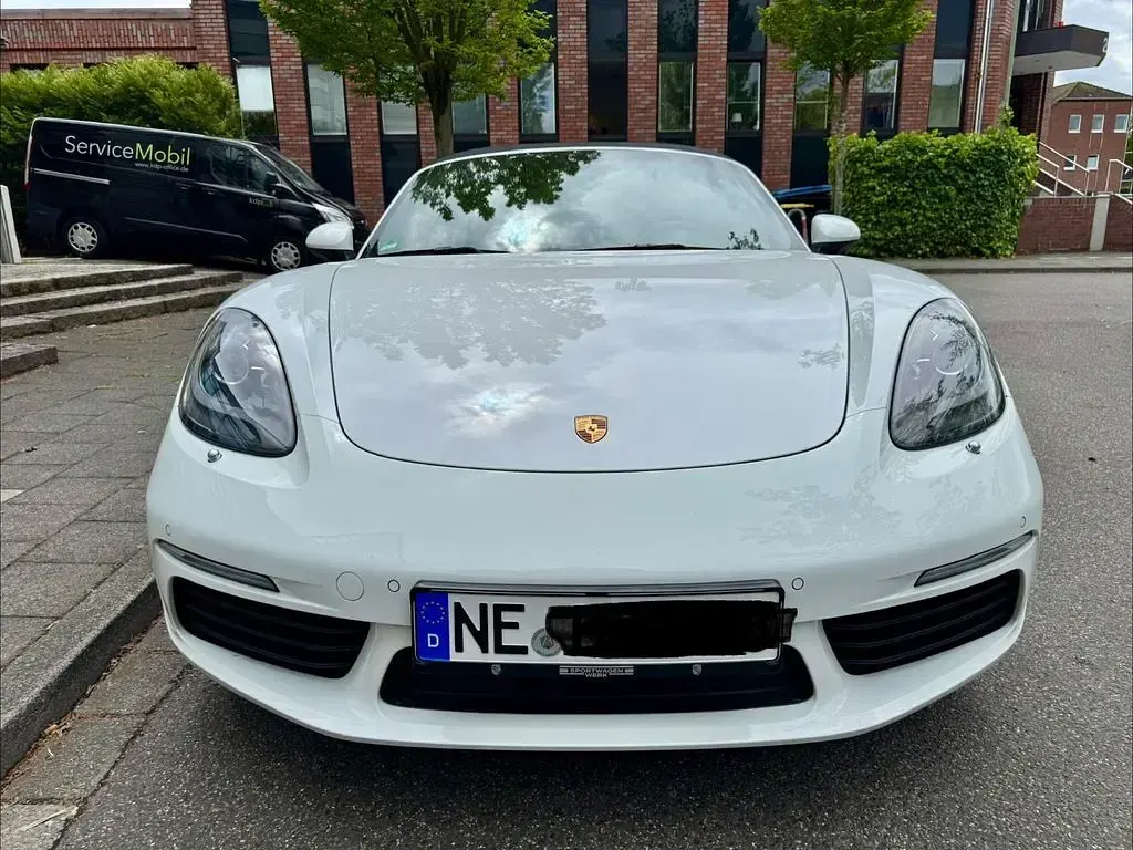 Gebraucht Porsche 718 Boxster 299 PS (219 kW) 2017 Weiß Cabrio