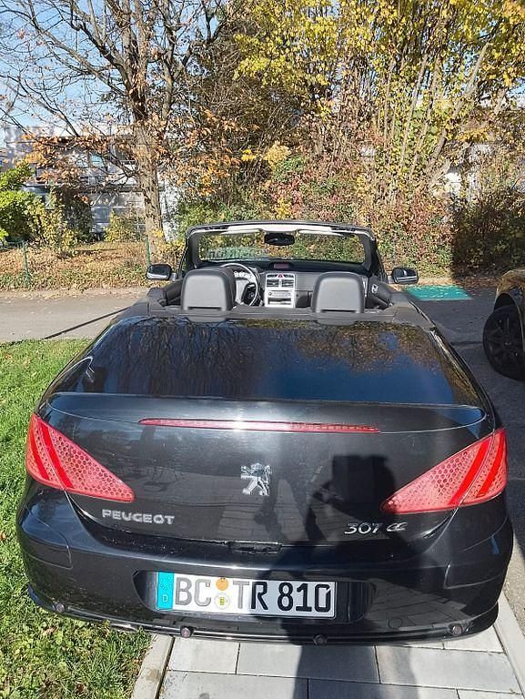 Schwarz Gebraucht 2007 Peugeot 307 CC Filou Cabrio | 1.750 € (Guter Preis) - Bild 1/4