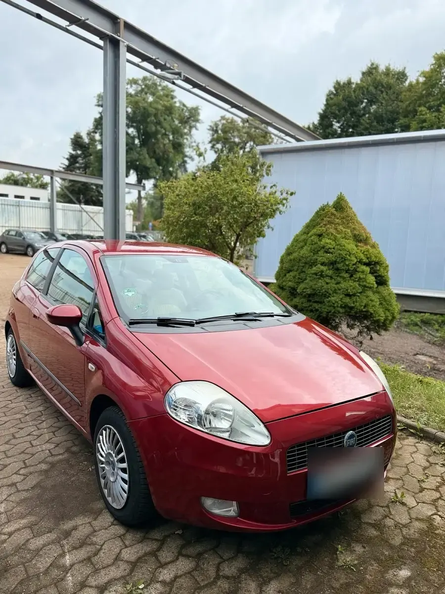Gebraucht Fiat Punto 77 PS (56 kW) 2007 Rot Kleinwagen