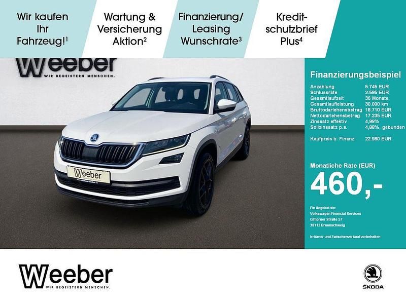 Candyweiss Gebraucht 2019 Skoda Kodiaq Ambition SUV | 22.980 € (Superpreis) - Bild 1/4