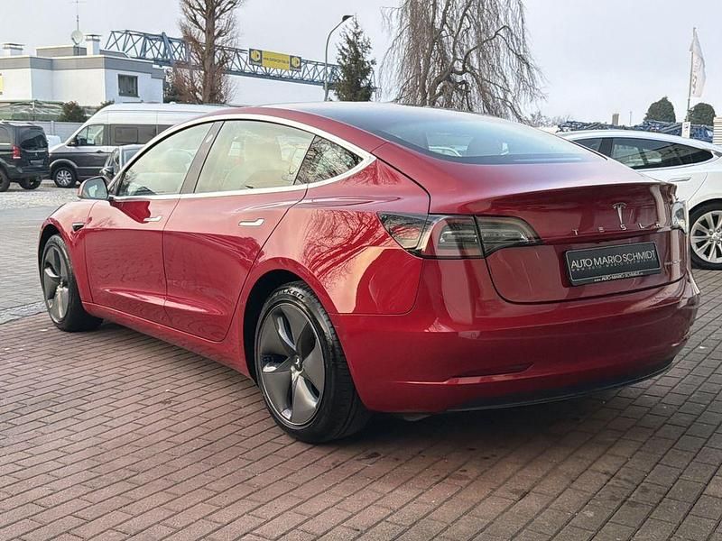 Gebraucht Tesla Model 3 Long Range AWD 350 kW (476 PS) 2020 Rot___________________________________________________ Limousine