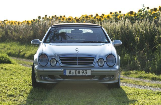 Gebraucht Mercedes CLK200 Avantgarde 163 PS (119 kW) 2001 Silber metallic Cabrio