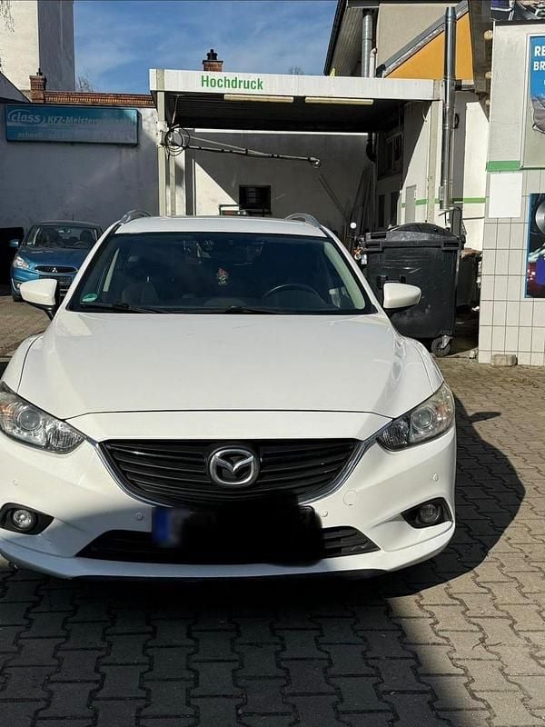 Gebraucht Mazda 6 Sports-Line 150 PS (110 kW) 2014 Weiß Kombi