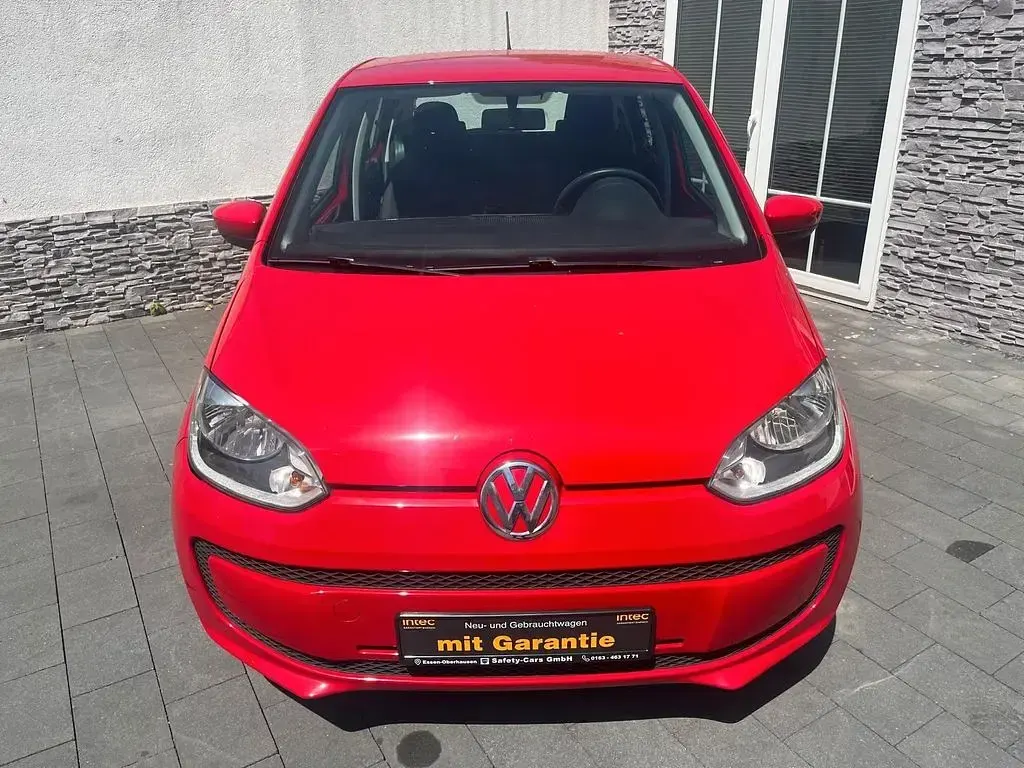 Gebraucht VW up! move up! 60 PS (44 kW) 2016 Rot Kleinwagen