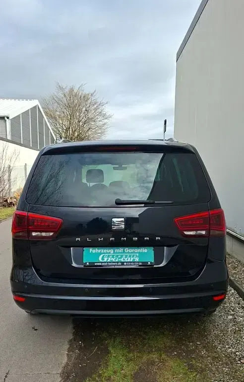Gebraucht Seat Alhambra Style 150 PS (110 kW) 2018 Schwarz Van / Kleinbus