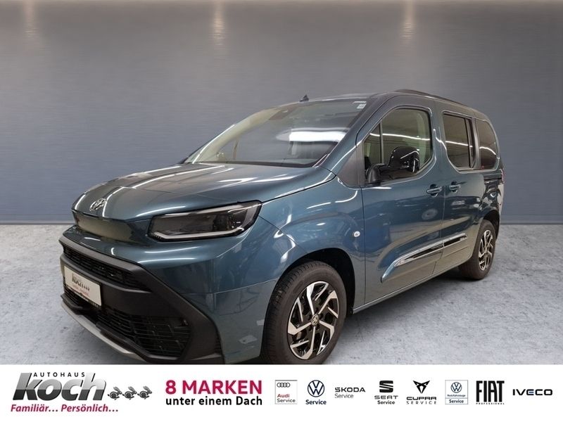 Blau Gebraucht 2024 Toyota Proace Verso City Kombi | 32.490 € (Fairer Preis) - Bild 1/4