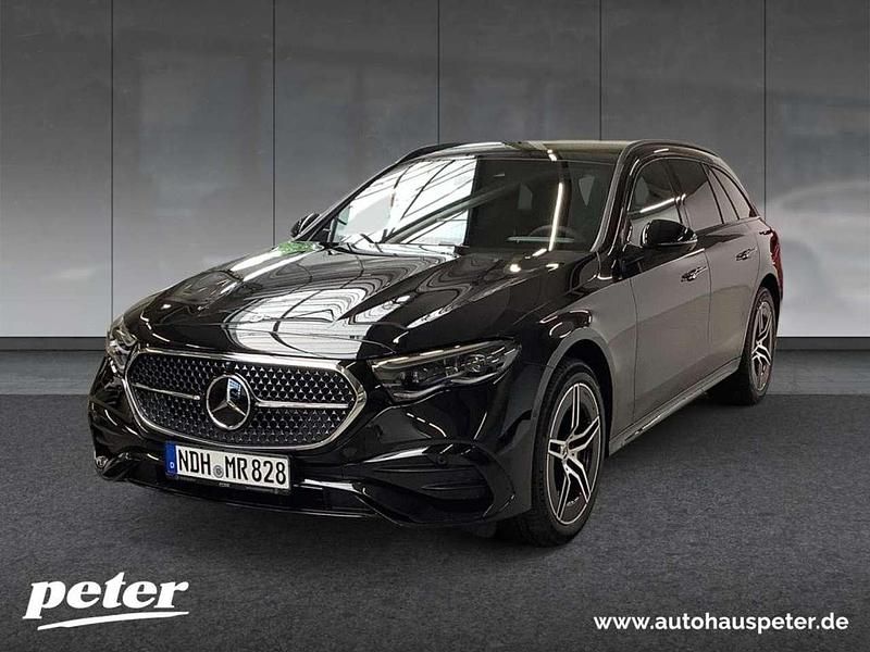 Metalliclack obsidianschwarz Gebraucht 2024 Mercedes E450 AMG Kombi | 81.810 € (Teuer) - Bild 1/3