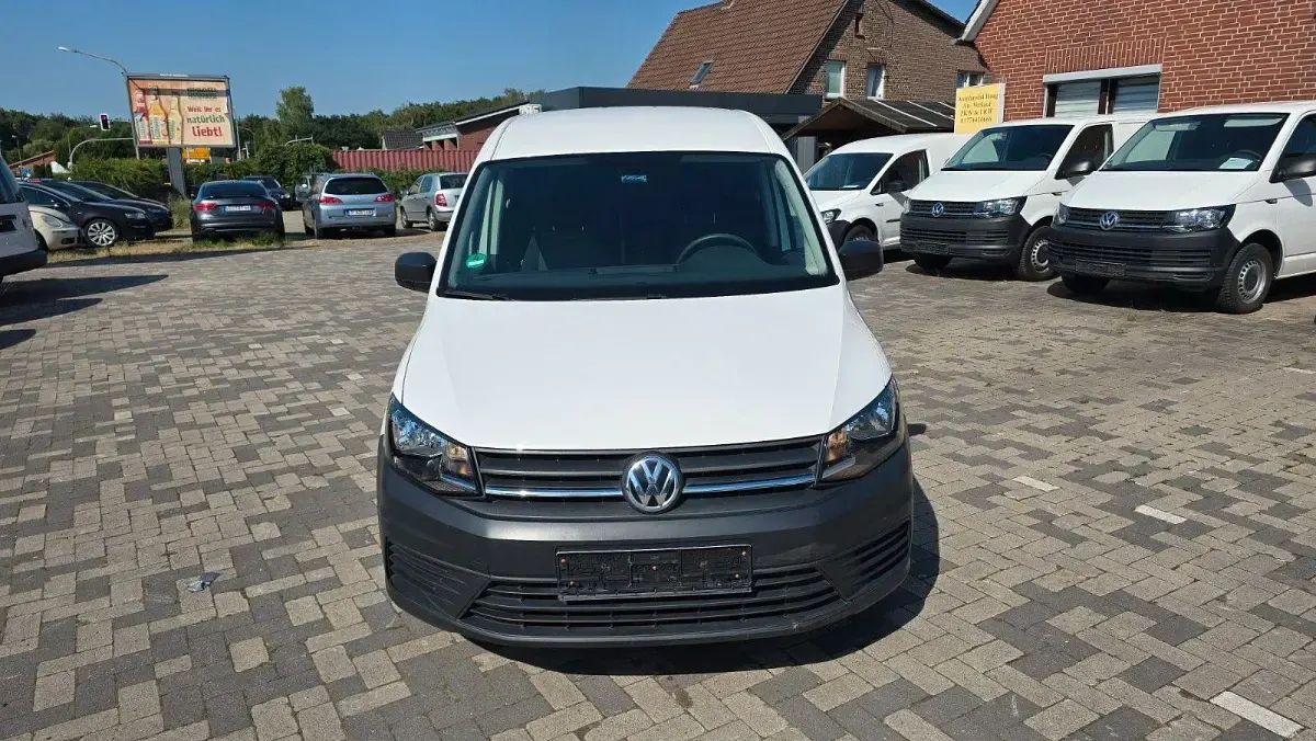 Gebraucht VW Caddy Maxi 102 PS (75 kW) 2019 Weiß Van / Kleinbus