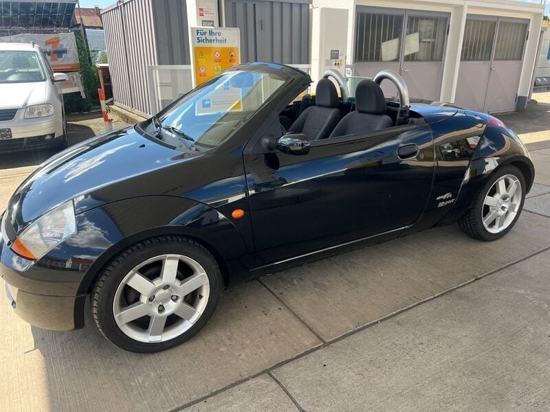 Schwarz Gebraucht 2004 Ford StreetKa Basis Cabrio | 2.999 € (Etwas zu teuer) - Bild 1/4