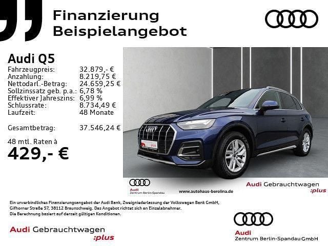 Gebraucht Audi Q5 Ambiente 163 PS (119 kW) 2022 Blau SUV