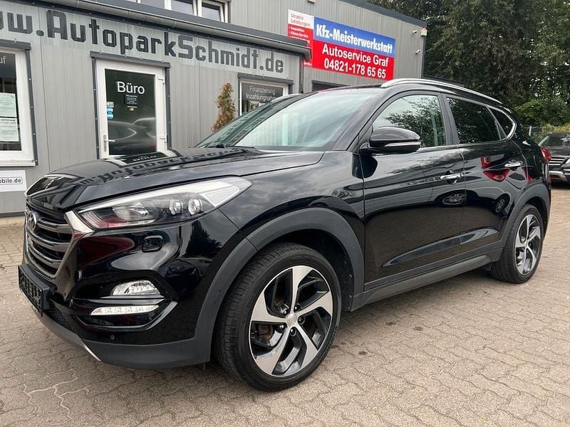 Schwarz Gebraucht 2015 Hyundai Tucson SUV | 10.950 € (Guter Preis) - Bild 1/4