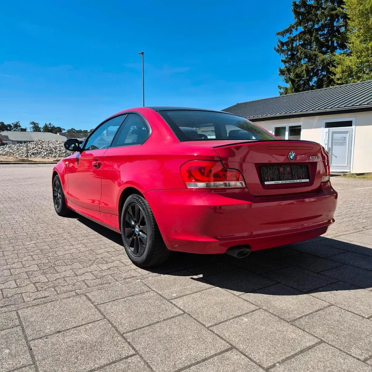 Brugt BMW 120 Coupé 177 HK (130 kW) 2011 Rød Coupe
